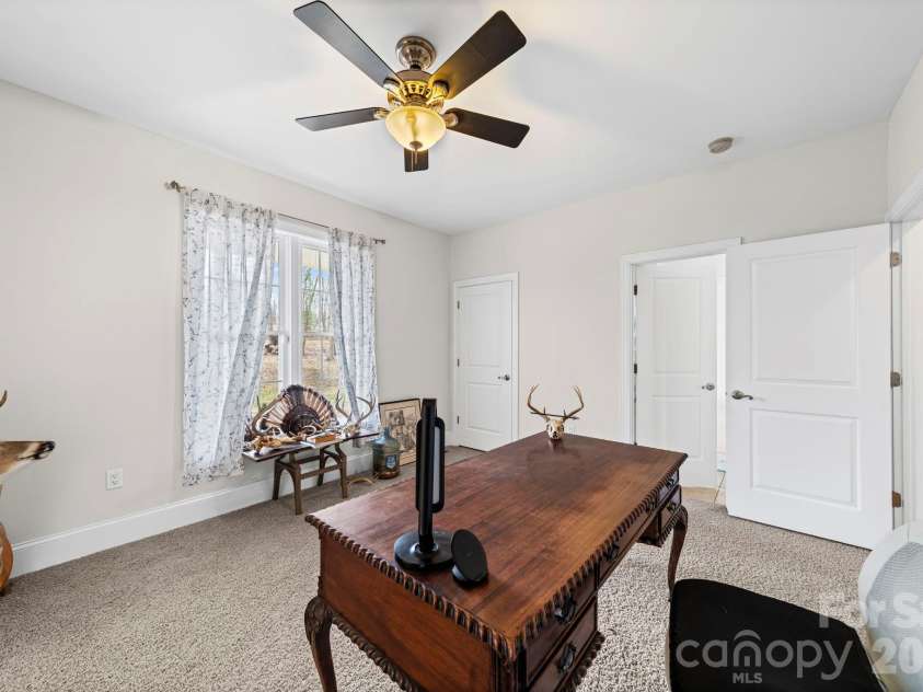 10962 Busbin Road, Mount Pleasant, NC 28124.  MLS# CAR4352597, YatesRealty ID 3260. This spacious bedroom was used as an office. 