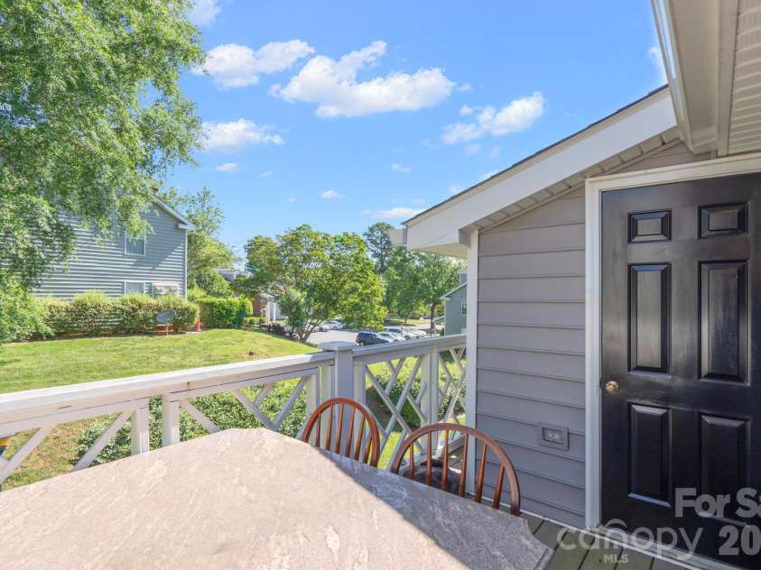 2834 Iron Gate Lane, Charlotte, NC 28212.  MLS# CAR4397335, YatesRealty ID 32601. Exterior Storage Closet