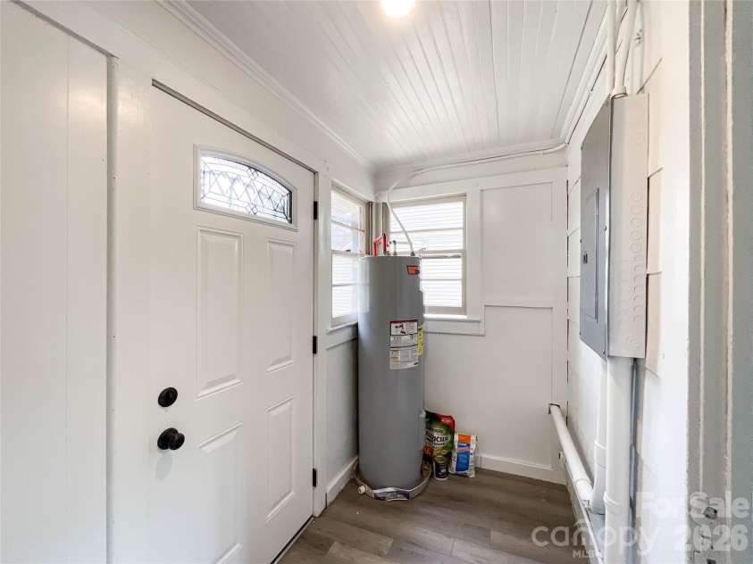 307 Leonard Avenue, Albemarle, NC 28001.  MLS# CAR4394621, YatesRealty ID 32605. Laundry room