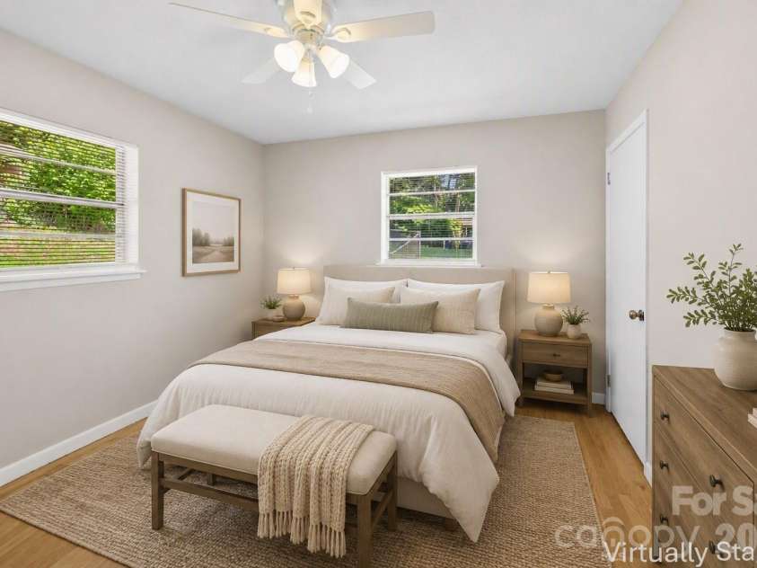 309 Oak Hill Road, Candler, NC 28715.  MLS# CAR4397401, YatesRealty ID 32608. Bedroom 1