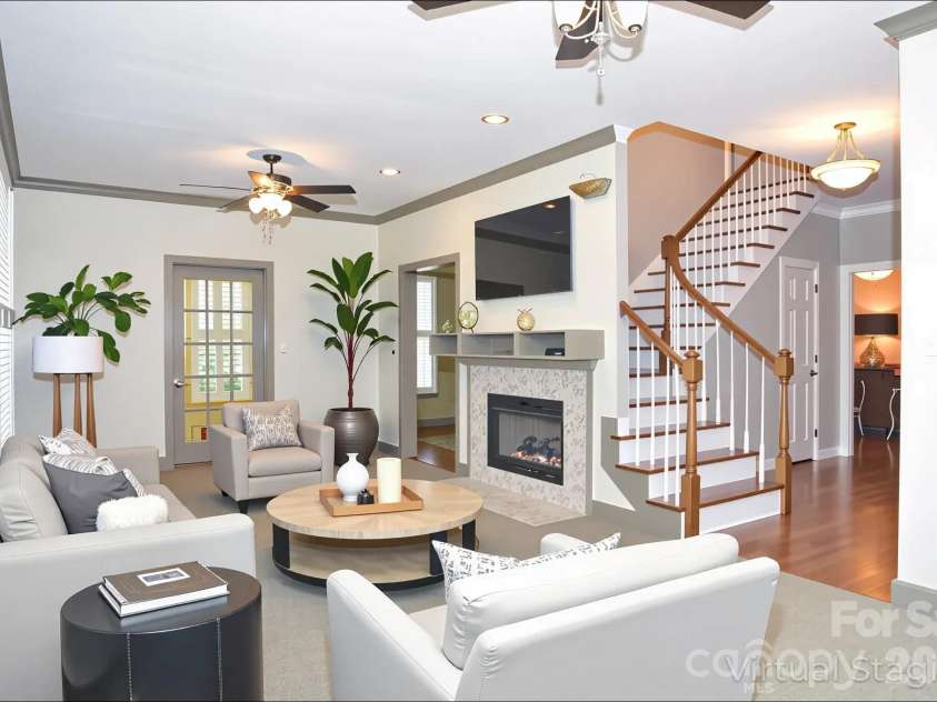 3486 Victorian Hills Drive, Richburg, SC 29729.  MLS# CAR4332522, YatesRealty ID 32618. Living/Family Room (virtual staged)