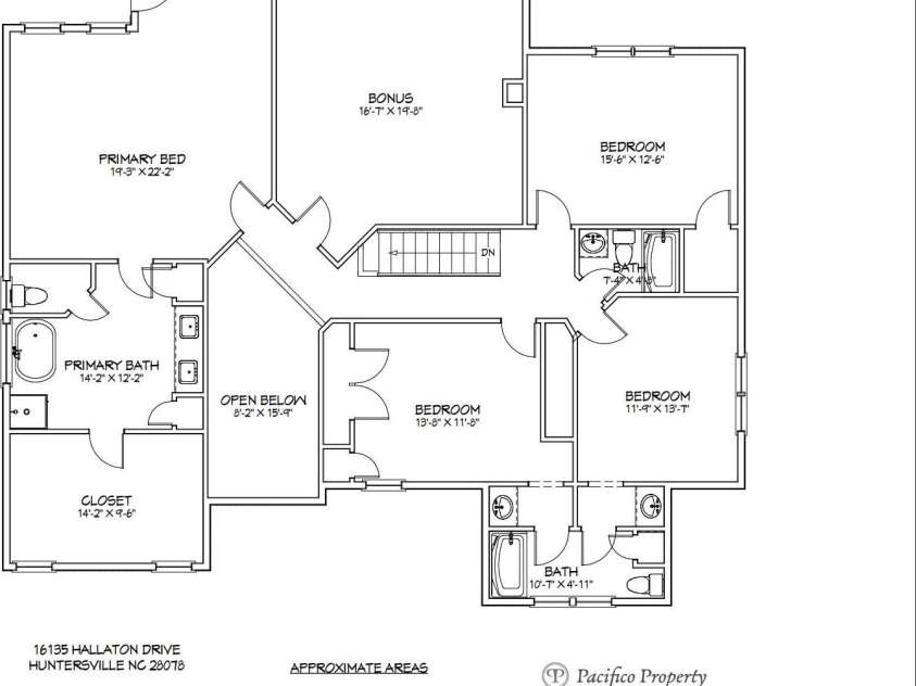 16135 Hallaton Drive, Huntersville, NC 28078.  MLS# CAR4291931, YatesRealty ID 32622. 