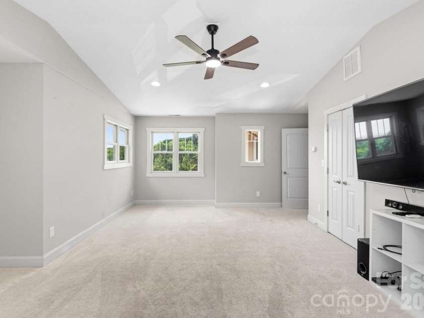 45 Barebridge Hills Drive, Asheville, NC 28804.  MLS# CAR4393566, YatesRealty ID 32625. Rec Room Upper Level