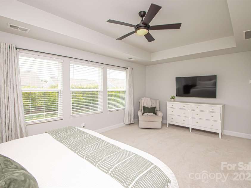 1061 Ansley Park Drive, Fort Mill, SC 29707.  MLS# CAR4281028, YatesRealty ID 32626. Not shown in the photos, the primary closet is exceptionally spacious—perfect for organizing clothes, shoes, and accessories.