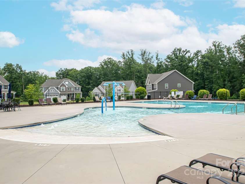 1061 Ansley Park Drive, Fort Mill, SC 29707.  MLS# CAR4281028, YatesRealty ID 32626. The community pool features a splash area that’s perfect for little ones, along with a deeper section for adults to relax and enjoy.