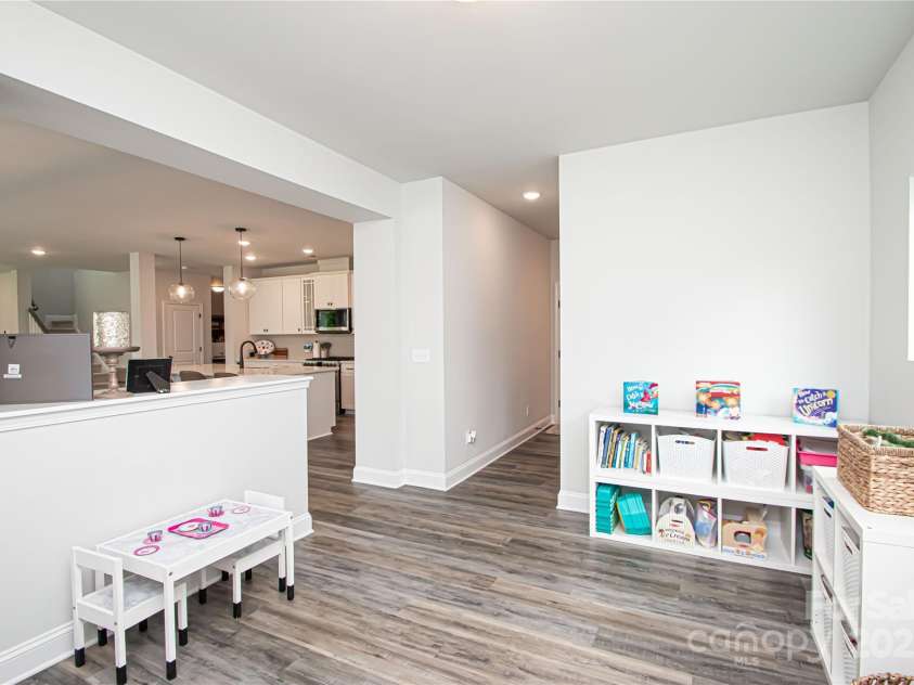1061 Ansley Park Drive, Fort Mill, SC 29707.  MLS# CAR4281028, YatesRealty ID 32626. The flex room can easily be enclosed to create a fourth bedroom, offering added versatility and space.