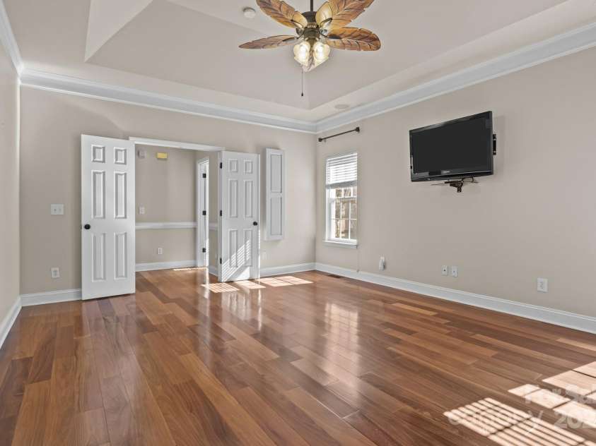 10179 Claybrooke Drive, Charlotte, NC 28262.  MLS# CAR4281474, YatesRealty ID 32627. Another view of the primary bedroom
