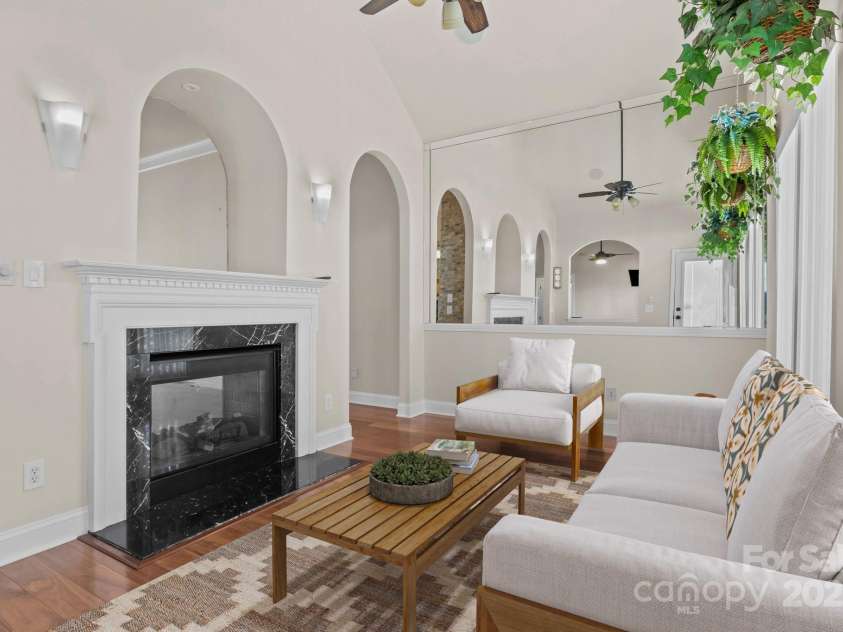 10179 Claybrooke Drive, Charlotte, NC 28262.  MLS# CAR4281474, YatesRealty ID 32627. Another view of the Sunroom (virtually enhanced)