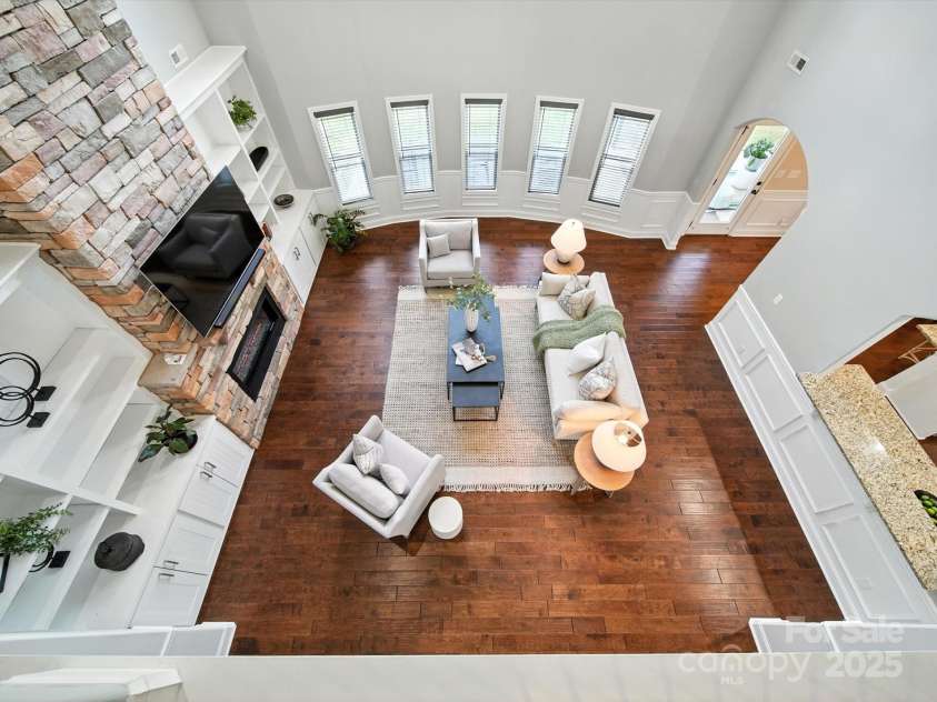 1402 Wynhurst Drive, Waxhaw, NC 28173.  MLS# CAR4290603, YatesRealty ID 32635. View from the catwalk.