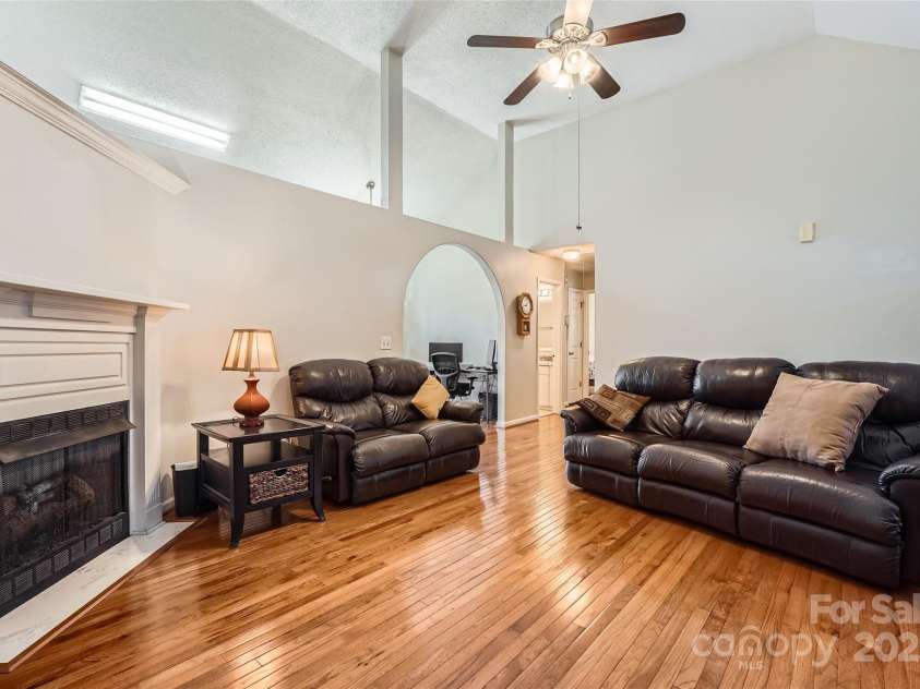 1852 Bon Rea Drive, Rock Hill, SC 29730.  MLS# CAR4237725, YatesRealty ID 3265. Living Room w/ Fireplace