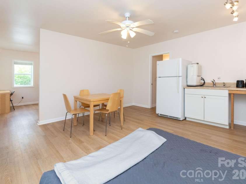 12 Lila Lane, Clyde, NC 28721.  MLS# CAR4377742, YatesRealty ID 32653. Bottom Level Kitchenette