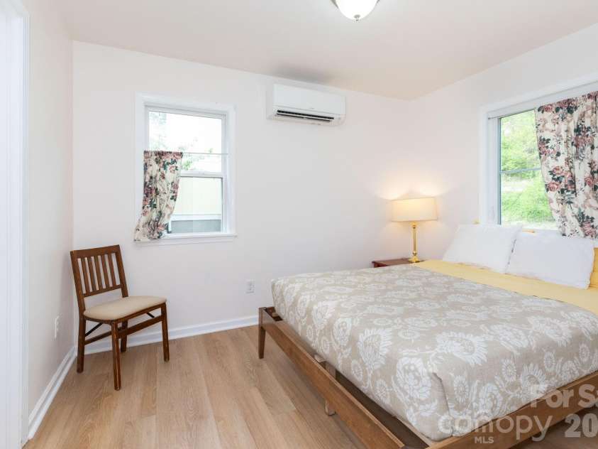 12 Lila Lane, Clyde, NC 28721.  MLS# CAR4377742, YatesRealty ID 32653. Main Level Bedroom