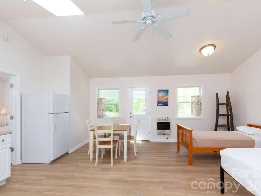 12 Lila Lane, Clyde, NC 28721.  MLS# CAR4377742, YatesRealty ID 32653. Upper Level Living/Sleeping Area