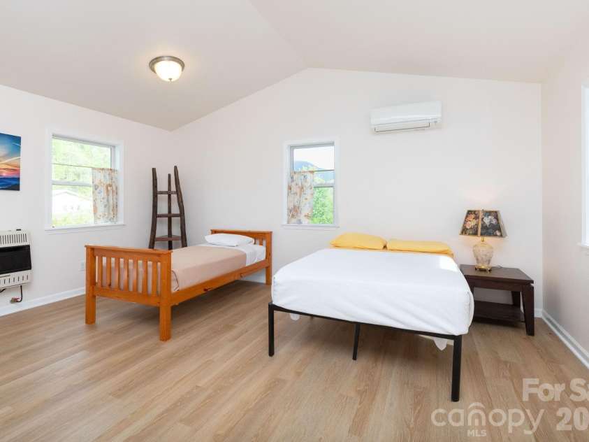 12 Lila Lane, Clyde, NC 28721.  MLS# CAR4377742, YatesRealty ID 32653. Upper Level Living/Sleeping Area