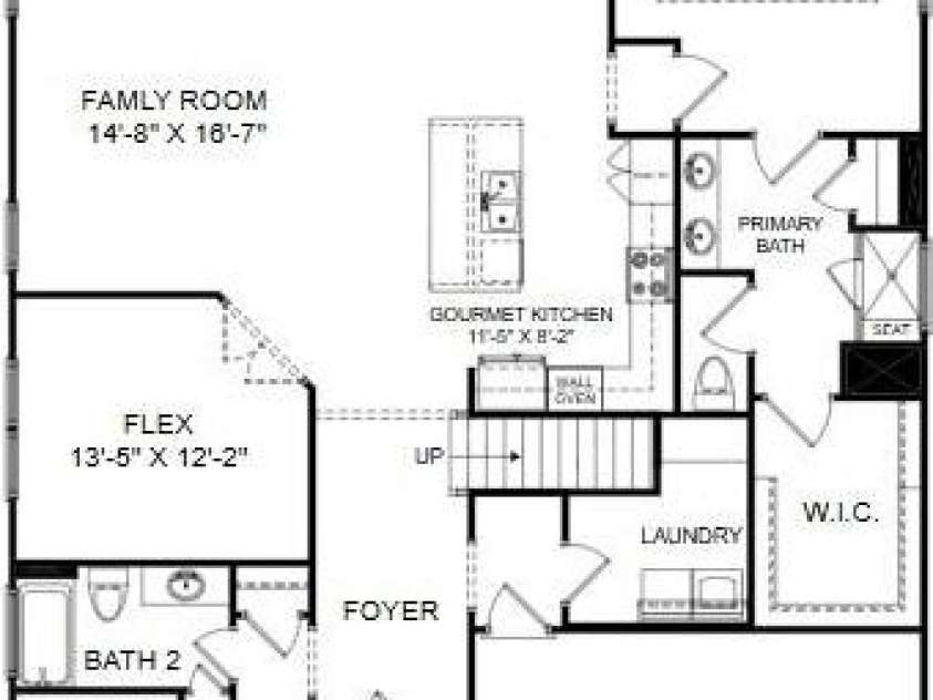 3034 Bent Willow Drive, Indian Trail, NC 28079.  MLS# CAR4292509, YatesRealty ID 32660. Main Level