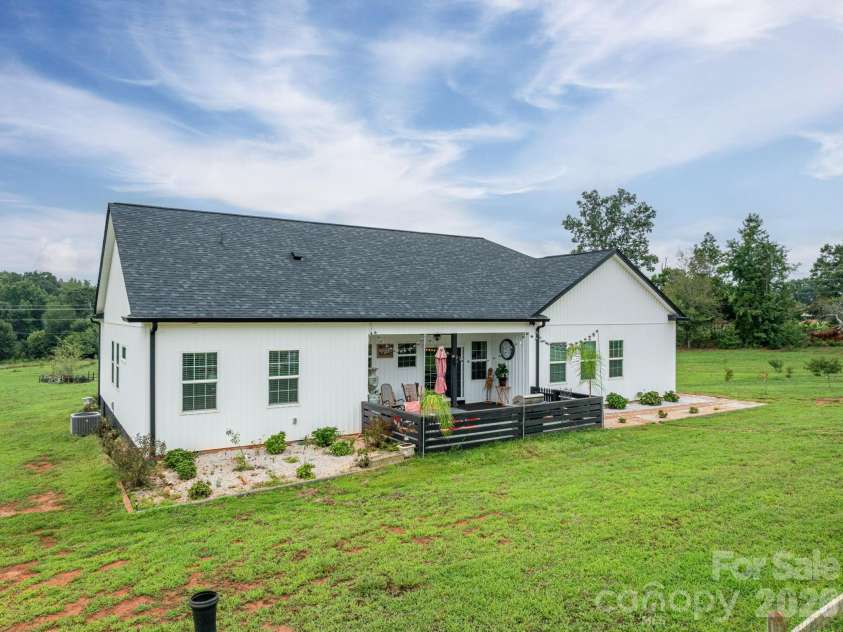 1484 Null Road, Lincolnton, NC 28092.  MLS# CAR4390106, YatesRealty ID 32663. Rear View