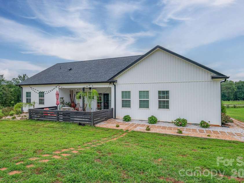 1484 Null Road, Lincolnton, NC 28092.  MLS# CAR4390106, YatesRealty ID 32663. Rear View