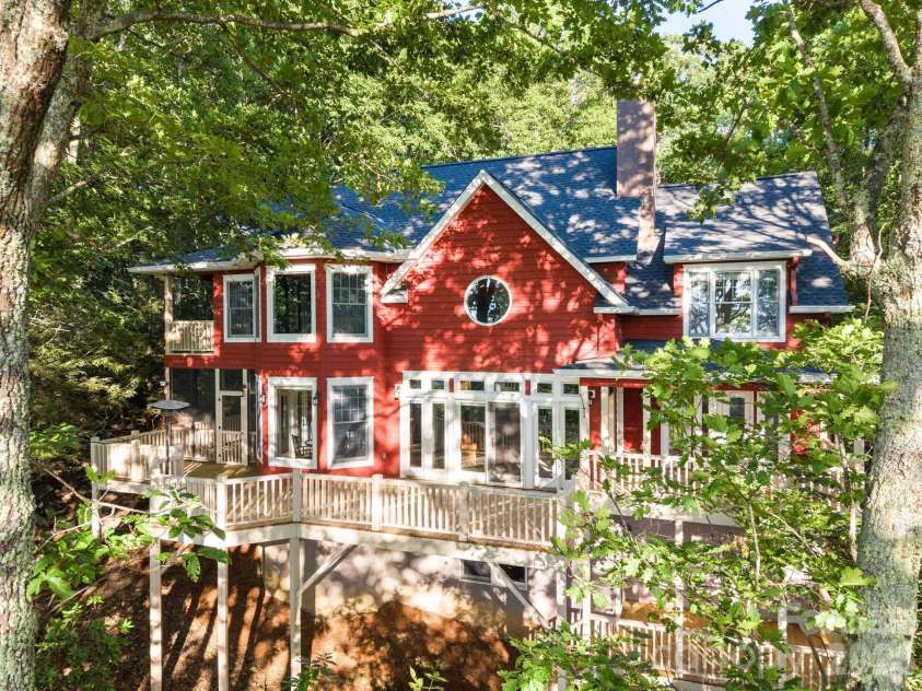108 Flame Azalea Drive, Swannanoa, NC 28778.  MLS# CAR4394278, YatesRealty ID 32671. Rear Elevation