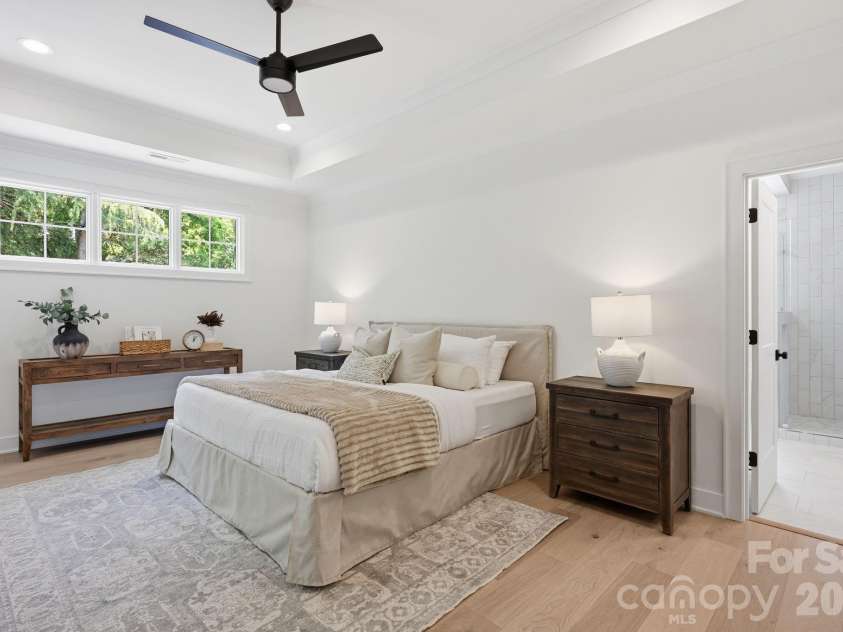235 Jetton Street, Davidson, NC 28036.  MLS# CAR4391336, YatesRealty ID 32675. Primary bedroom