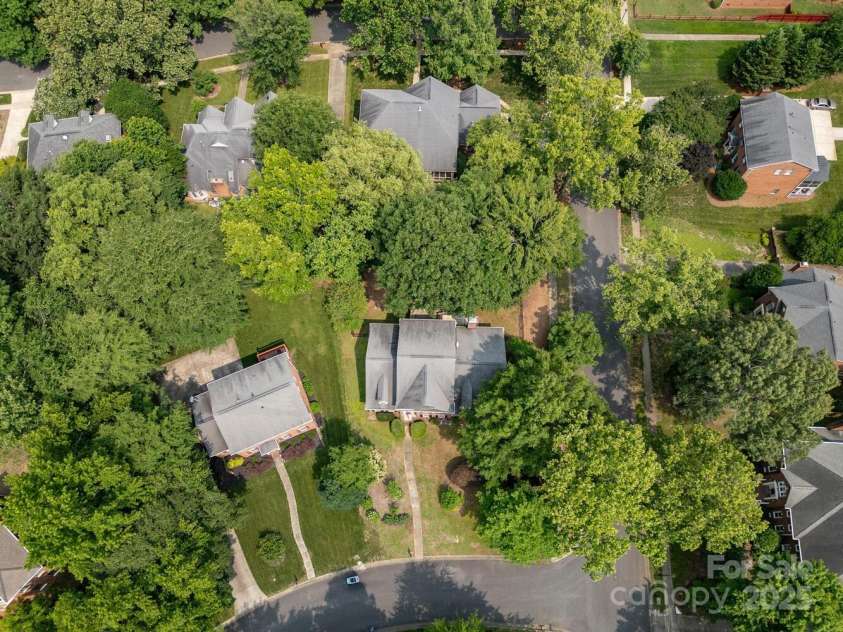 9900 Colvard Circle, Charlotte, NC 28269.  MLS# CAR4264352, YatesRealty ID 32688. Aerial View