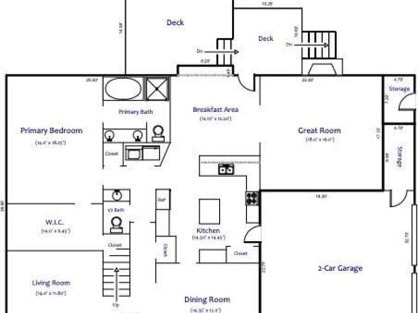 9900 Colvard Circle, Charlotte, NC 28269.  MLS# CAR4264352, YatesRealty ID 32688. Main floor plan