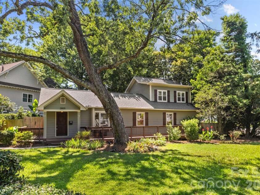2800 Georgia Avenue, Charlotte, NC 28205.  MLS# CAR4360228, YatesRealty ID 32691. Pre-Tree Removal