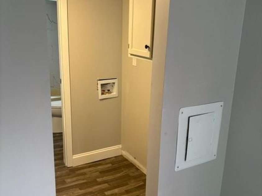 4417 Grier Street, Gastonia, NC 28056.  MLS# CAR4353987, YatesRealty ID 3270. Hallway and Laundry