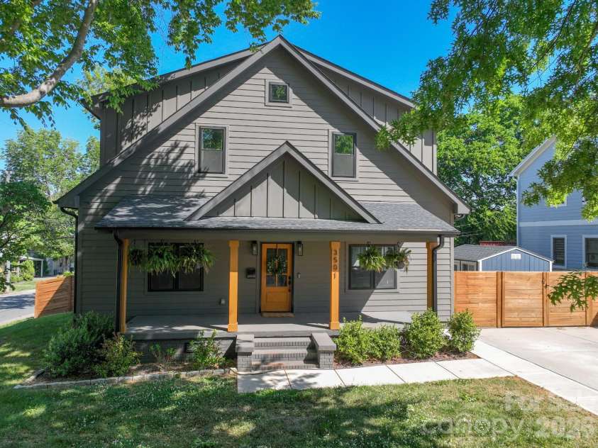 3501 Warp Street, Charlotte, NC 28205.  MLS# CAR4371238, YatesRealty ID 32705. 