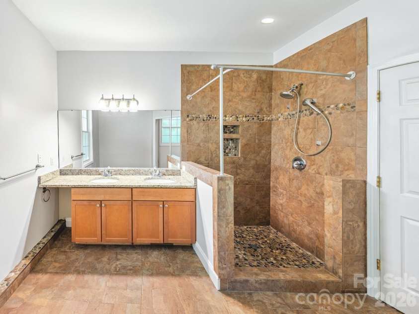 340 Old Haw Creek Road, Asheville, NC 28805.  MLS# CAR4394261, YatesRealty ID 32709. Primary bath