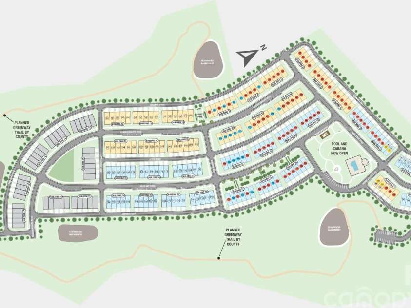 3173 Beacon Heights Road, Indian Land, SC 29707.  MLS# CAR4353339, YatesRealty ID 3271. Ridge at Sugar Creek Site Map