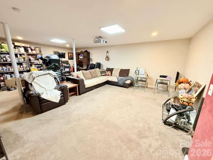 5360 Stonegate Farm Drive, Granite Falls, NC 28630.  MLS# CAR4396768, YatesRealty ID 32711. Finished Basement