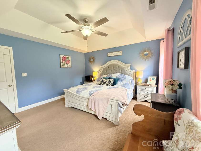 5360 Stonegate Farm Drive, Granite Falls, NC 28630.  MLS# CAR4396768, YatesRealty ID 32711. Primary Bedroom
