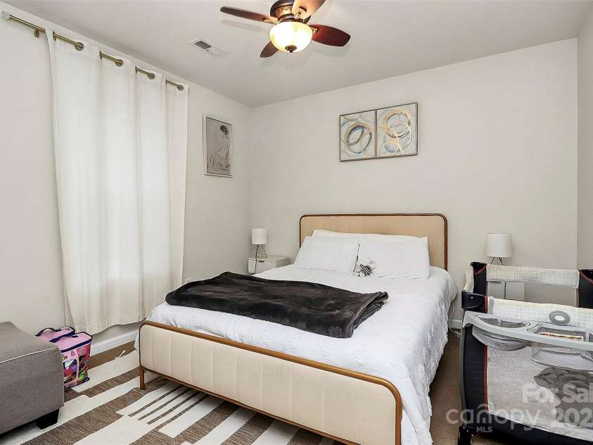 7707 Brisbane Court, Charlotte, NC 28215.  MLS# CAR4290159, YatesRealty ID 32716. Second Bedroom