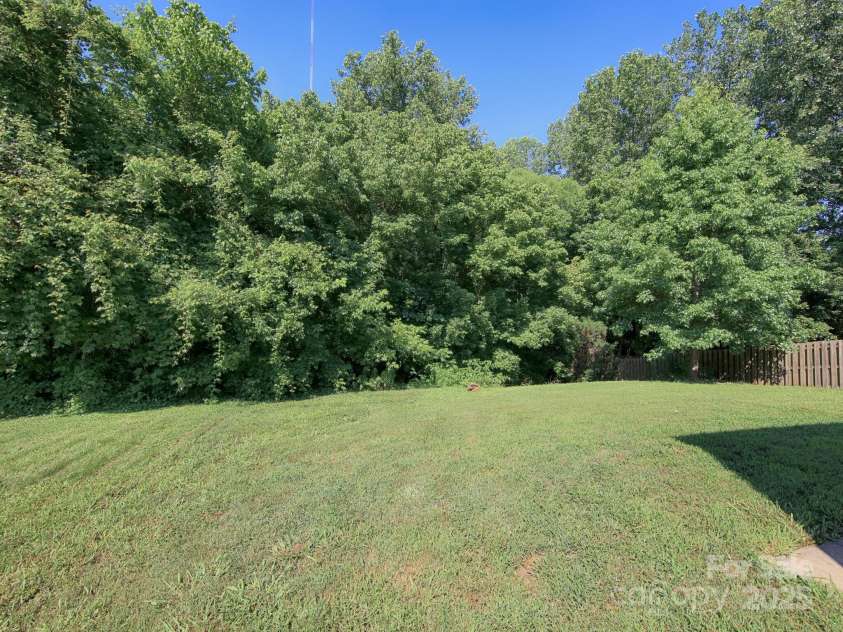150 Bluffton Road, Mooresville, NC 28115.  MLS# CAR4241722, YatesRealty ID 32717. Back yard