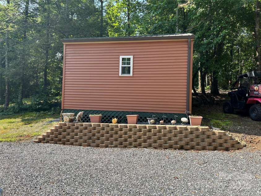 8799 Lisa Trail, Connelly Springs, NC 28612.  MLS# CAR4292879, YatesRealty ID 32719. 16' x 12' outbuilding/workshop