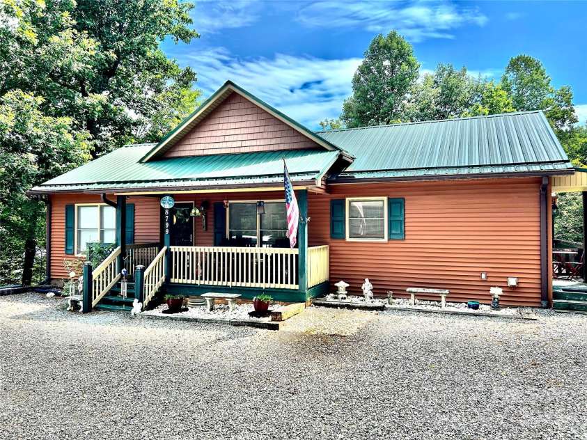 8799 Lisa Trail, Connelly Springs, NC 28612.  MLS# CAR4292879, YatesRealty ID 32719. Front of House