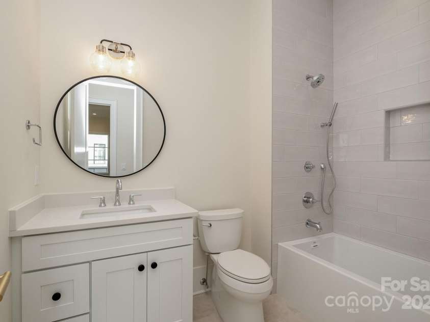2924 Sharon View Road, Charlotte, NC 28210.  MLS# CAR4244242, YatesRealty ID 32721. Hall Bathroom