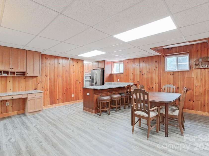 206 Trexler Avenue, Rockwell, NC 28138.  MLS# CAR4198633, YatesRealty ID 3273. Dining area in 2nd living quarters.