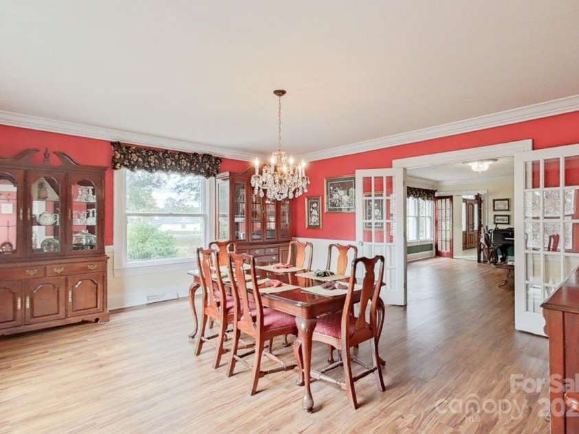206 Trexler Avenue, Rockwell, NC 28138.  MLS# CAR4198633, YatesRealty ID 3273. Hosting family and friends will be a breeze in this elegant dining room.