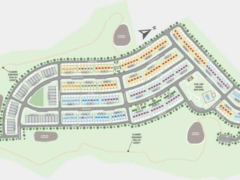 3165 Beacon Heights Road, Indian Land, SC 29707.  MLS# CAR4353393, YatesRealty ID 3273. Ridge at Sugar Creek Site Map