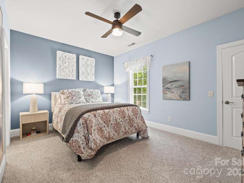 703 English Tudor Lane, Charlotte, NC 28211.  MLS# CAR4259545, YatesRealty ID 32734. Secondary bedroom with ensuite