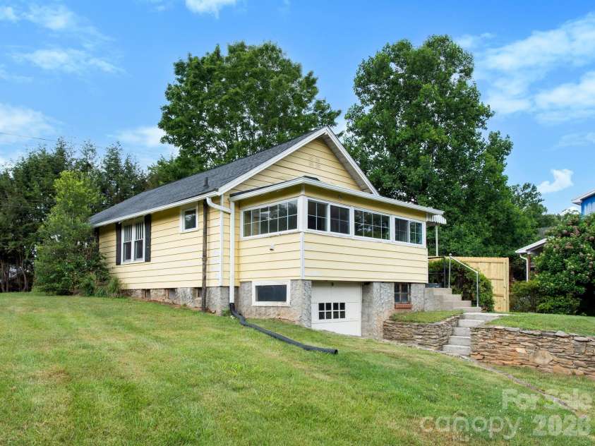 25 Bailey Road, Candler, NC 28715.  MLS# CAR4387001, YatesRealty ID 32736. Back of the House