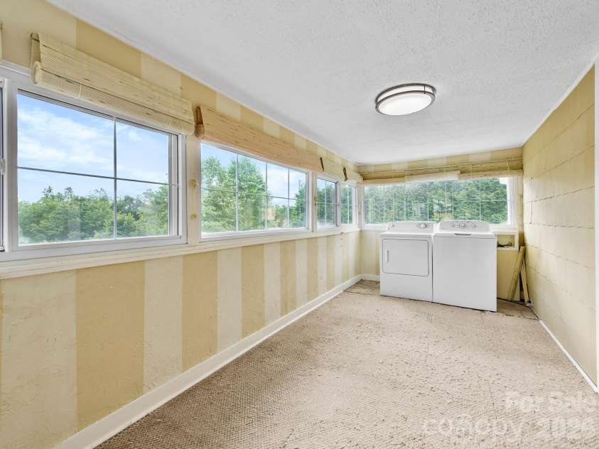 25 Bailey Road, Candler, NC 28715.  MLS# CAR4387001, YatesRealty ID 32736. Back Room