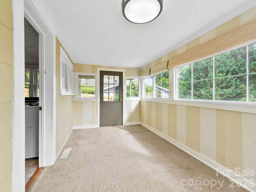 25 Bailey Road, Candler, NC 28715.  MLS# CAR4387001, YatesRealty ID 32736. Back Room