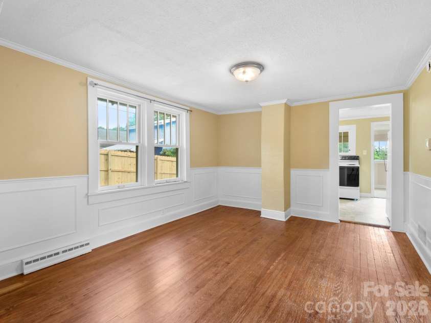 25 Bailey Road, Candler, NC 28715.  MLS# CAR4387001, YatesRealty ID 32736. Dining Room