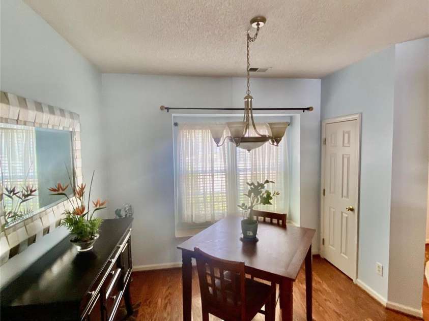 6025 Creft Circle, Indian Trail, NC 28079.  MLS# CAR4387929, YatesRealty ID 32758. Dining Area with Pantry closet.