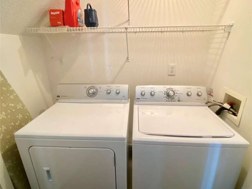 6025 Creft Circle, Indian Trail, NC 28079.  MLS# CAR4387929, YatesRealty ID 32758. Laundry closet with shelving.
