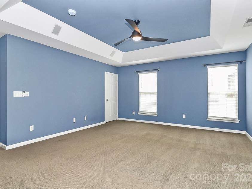 11616 Kingsley View Drive, Charlotte, NC 28277.  MLS# CAR4284494, YatesRealty ID 32762. Primary bedroom 