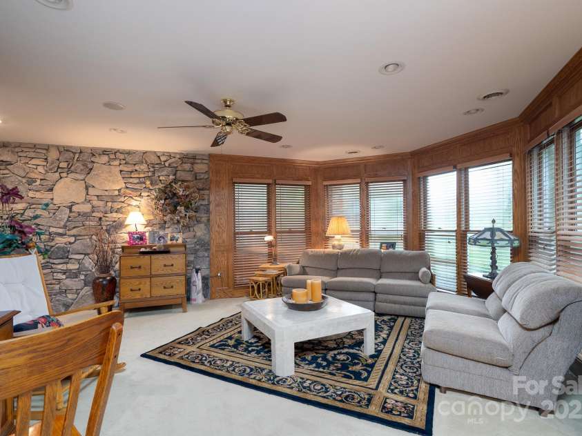 117 Whitley Mill Road, New London, NC 28127.  MLS# CAR4289089, YatesRealty ID 32766. Basement living space