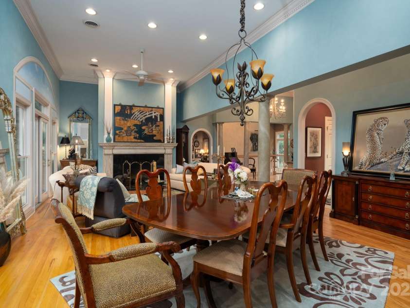 117 Whitley Mill Road, New London, NC 28127.  MLS# CAR4289089, YatesRealty ID 32766. Dining room